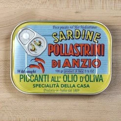 International Loft Pantry Pollastrini Sardine Spiced Olive Oil - 100g
