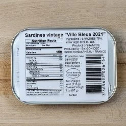 Pantry Les Mouettes D'Arvor Sardines Vintage Ville Bleue 2021 - 115g