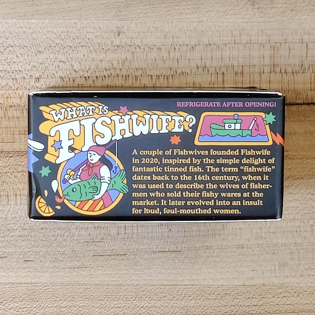 Coupon 👏 Fishwife Tinned Seafood Co. Fishwife Smoked Salmon With Fly By Jing Sichuan Chili Crisp - 3.2oz Pantry 🔥 4 Fishwife Tinned Seafood Co. Fishwife Smoked Salmon With Fly By Jing Sichuan Chili Crisp - 3.2oz Pantry