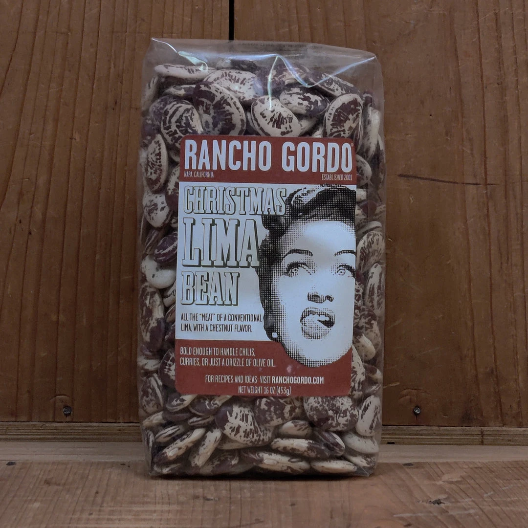 Discount โค๏ธ Rancho Gordo ๐ Christmas Lima Bean - 1lb ๐ 3 Rancho Gordo Christmas Lima Bean - 1lb