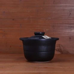 Kagetsu Daikoku Banko Ware Rice Donabe - Tomode 2 Gou Kitchen Tools