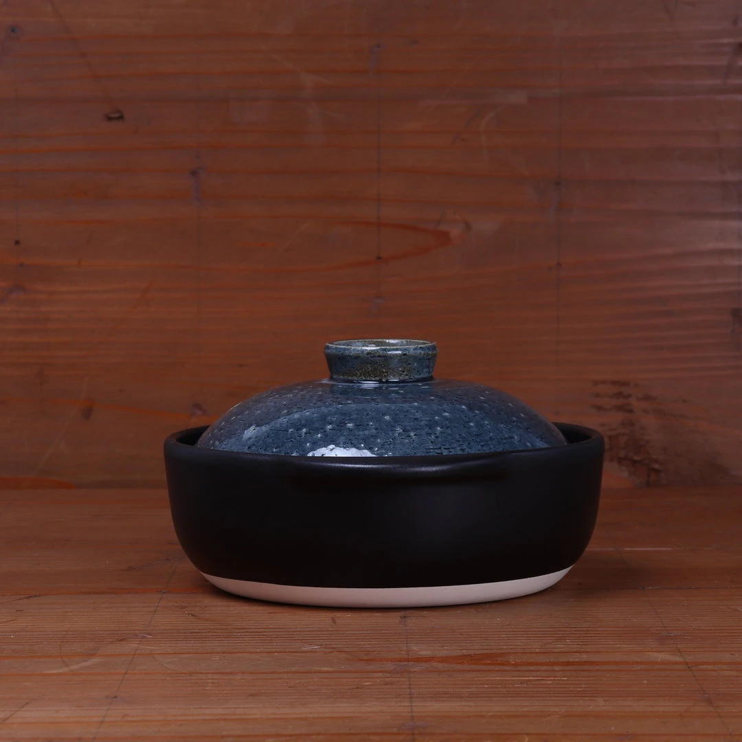 Best deal ๐ Kagetsu Daikoku Banko Ware Soup Donabe - Blue No. 6 Kitchen Tools โญ 4 Kagetsu Daikoku Banko Ware Soup Donabe - Blue No. 6 Kitchen Tools