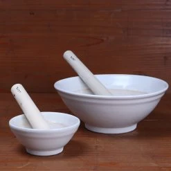 Kagetsu Kitchen Tools Suribachi - White