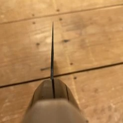 Promo ❤️ Sakai Kikumori 165mm Wa Nakiri Shirogami 1 Kurouchi ⌛ 9 Sakai Kikumori 165mm Wa Nakiri Shirogami 1 Kurouchi