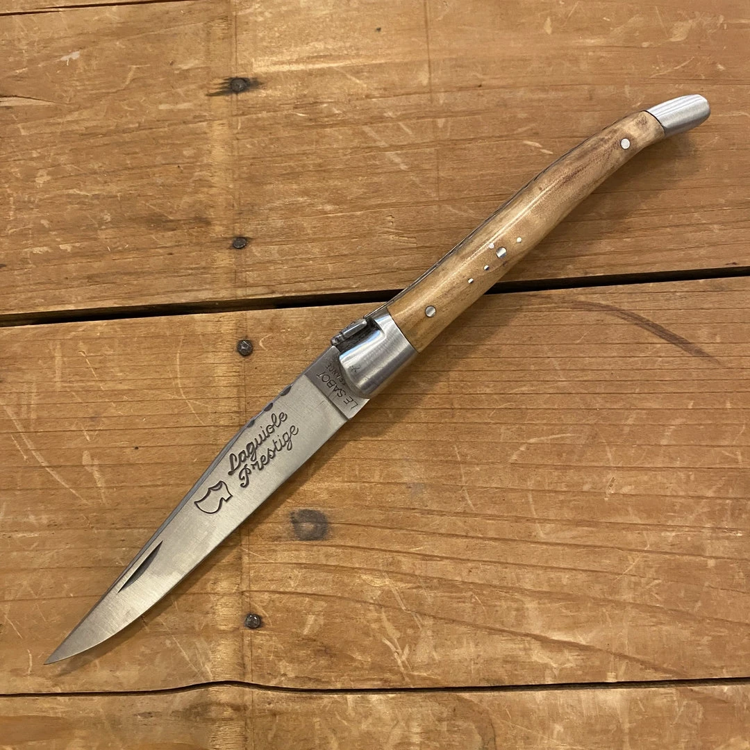 Brand new ๐ฏ Au Sabot 10cm Laguiole Stainless Pocket Knife 2 Bolsters Olive โจ 3 Au Sabot 10cm Laguiole Stainless Pocket Knife 2 Bolsters Olive
