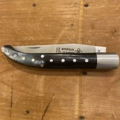 Au Sabot 12cm Basque Pocket Knife Stainless Steel Horn