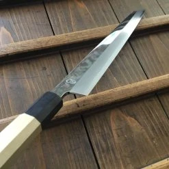 New ๐ Sakai Kikumori 'Choyo' 300mm Kiritsuke Yanagi - Shirogami 2 - W/ Saya ๐ 8 Sakai Kikumori 'Choyo' 300mm Kiritsuke Yanagi - Shirogami 2 - W/ Saya
