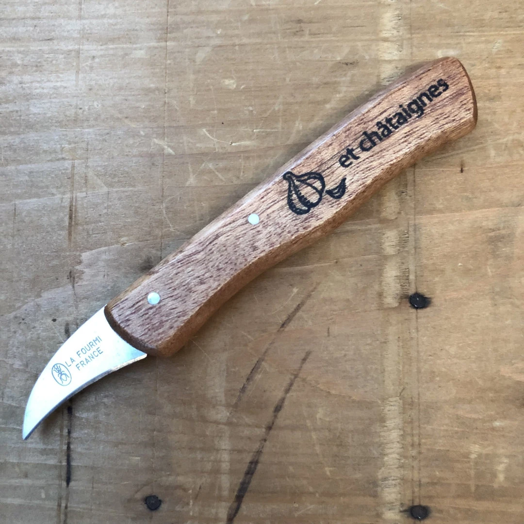 Outlet ⌛ K Sabatier Néron Couteau Ail 2.5cm Garlic Knife Stainless 👍 3 K Sabatier Néron Couteau Ail 2.5cm Garlic Knife Stainless