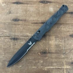 Benchmade 391SBK SOCP Folder - Serrated