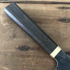 Brand new ๐ Blenheim Forge 205mm Gyuto Stainless Clad Aogami Super Oak & Brass ๐ 12 Blenheim Forge 205mm Gyuto Stainless Clad Aogami Super Oak & Brass
