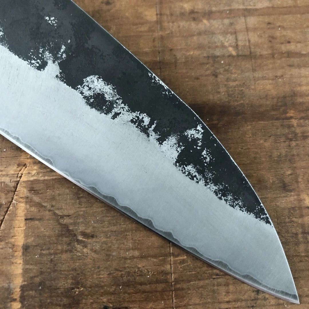 Brand new ๐ Blenheim Forge 205mm Gyuto Stainless Clad Aogami Super Oak & Brass ๐ 4 Blenheim Forge 205mm Gyuto Stainless Clad Aogami Super Oak & Brass