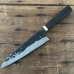 Brand new ๐ Blenheim Forge 205mm Gyuto Stainless Clad Aogami Super Oak & Brass ๐ 13 Blenheim Forge 205mm Gyuto Stainless Clad Aogami Super Oak & Brass
