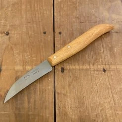 Bernal Cutlery Sales Shop 35 Au Sabot 2.75" Bird's Beak Paring Carbon Steel Beechwood
