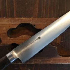 Outlet ๐ Hitohira Masakane New Old Stock 150mm Petty SK Carbon Steel Ebony ๐ 7 Hitohira Masakane New Old Stock 150mm Petty SK Carbon Steel Ebony