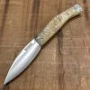 Pallares Busa 10cm Folder - Stainless - Ram Horn