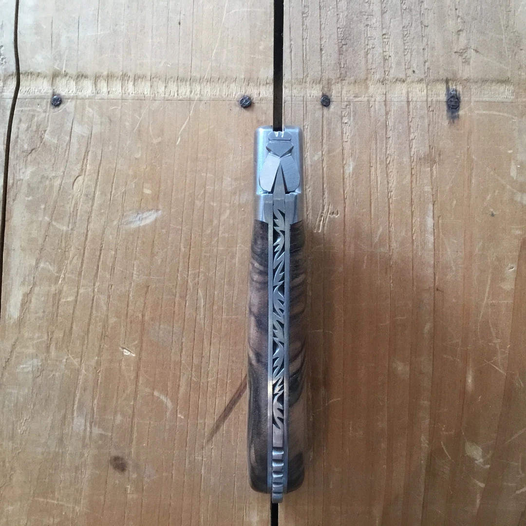 Hot Sale 😀 Fontenille Pataud 'Laguiole Gentleman' 10.5cm - Walnut Lockback ✨ 5 Fontenille Pataud 'Laguiole Gentleman' 10.5cm - Walnut Lockback