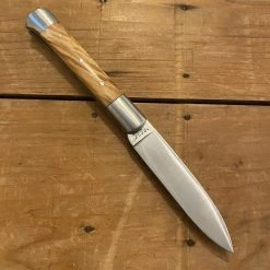 Au Sabot 10.5cm Roquefort Stainless Pocket Knife Double Bolster Olive