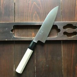 Ashi Hamono 165mm Wa-Santoku Swedish Stainless- On Order