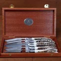 Fontenille Pataud 'Laguiole Steak' - Stag - Set Of 6
