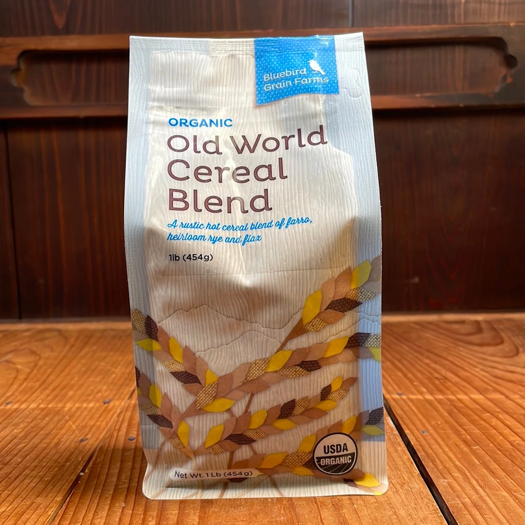 Buy ๐ Blue Bird Grain Farms Organic Old World Cereal Blend - 1lb โจ 3 Blue Bird Grain Farms Organic Old World Cereal Blend - 1lb