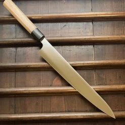 Hitohira SKR 270mm Sujihiki Stainless Cherry Handle