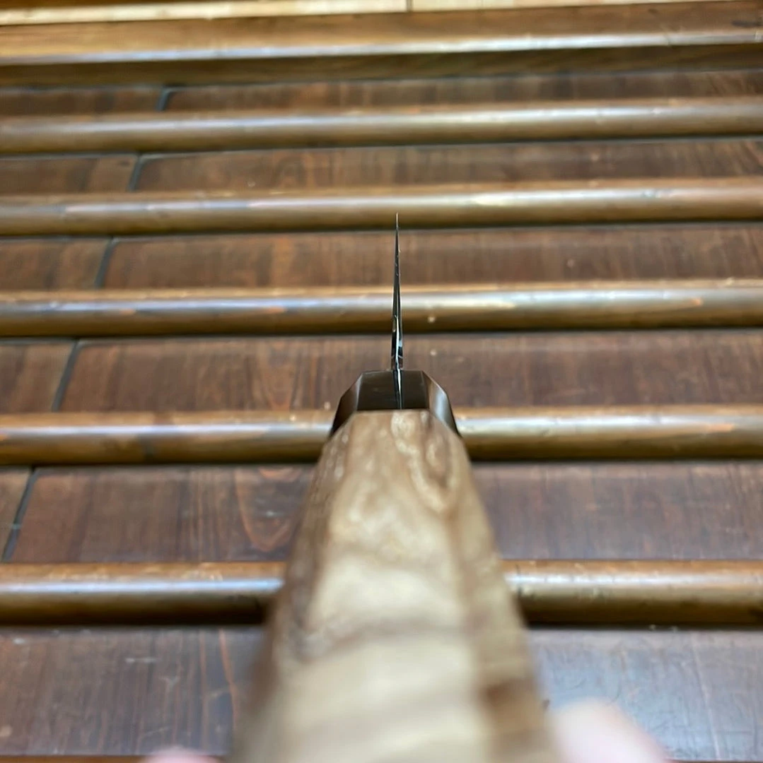 Best Pirce ๐ H&K Myojin Riki Sesakusho Myojin Naohito 180mm Gyuto SG2 Stainless Kasumi Teak โค๏ธ 11 H&K Myojin Riki Sesakusho Myojin Naohito 180mm Gyuto SG2 Stainless Kasumi Teak