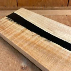 Best deal ❤️ Knife En Place Harmony Quartersawn Curly Maple With Black Epoxy - 19.75x4" Kitchen Tools 👍 7 Knife En Place Harmony Quartersawn Curly Maple With Black Epoxy - 19.75x4