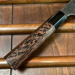 Best Sale ๐ฅฐ H&K Mazaki 240mm Gyuto Shirogami 2 Kurouchi Finish Wenge ๐ 14 H&K Mazaki 240mm Gyuto Shirogami 2 Kurouchi Finish Wenge