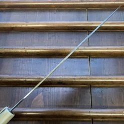 Hitohira Togashi 240mm Kiritsuke Gyuto Stainless Clad Shirogami 1 Ziricote Handle