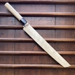 Promo ๐ Sakai Kikumori 'Choyo' 300mm Sakimaru Takohiki - Shirogami 2 - W/ Saya โญ 17 Sakai Kikumori 'Choyo' 300mm Sakimaru Takohiki - Shirogami 2 - W/ Saya