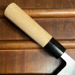 Hitohira Gorobei 180mm Deba Aogami 2 Ho Wood