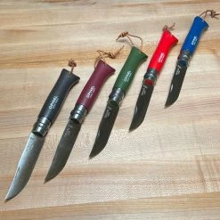 Opinel No. 8 Folding Knife - Stainless Steel Colorama Series
