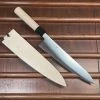 Best Pirce 🎉 Ashi Hamono 240mm Wa-Gyuto Swedish Stainless W Saya 🥰 2 Ashi Hamono 240mm Wa-Gyuto Swedish Stainless W Saya
