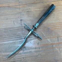 Bernal Cutlery J A Henckels Carving Fork Early 20th C Carbon Steel Horn