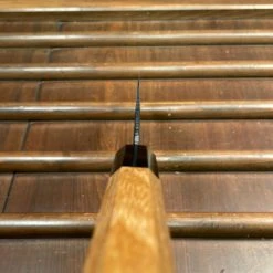 Hot Sale ๐คฉ H&K Kumokage 210mm Gyuto Aogami 2 Kurouchi Carbon Damascus Oct Teak Horn ๐ 16 H&K Kumokage 210mm Gyuto Aogami 2 Kurouchi Carbon Damascus Oct Teak Horn