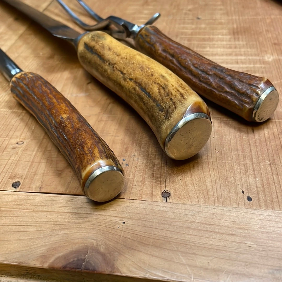 Cheap ๐ฅ Bernal Cutlery Meridan Cutlery Co Carving Set Late 19th Early 20th C ๐ 12 Bernal Cutlery Meridan Cutlery Co Carving Set Late 19th Early 20th C