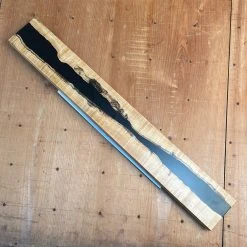 Knife En Place Harmony Spalted Quartersawn Curly Maple With Black Epoxy - 18.75x2.5" Kitchen Tools