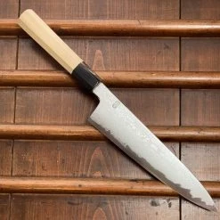 Sakai Kikumori 'Kikuzuki Uzu' 210mm Gyuto Aogami 1 W/ Saya