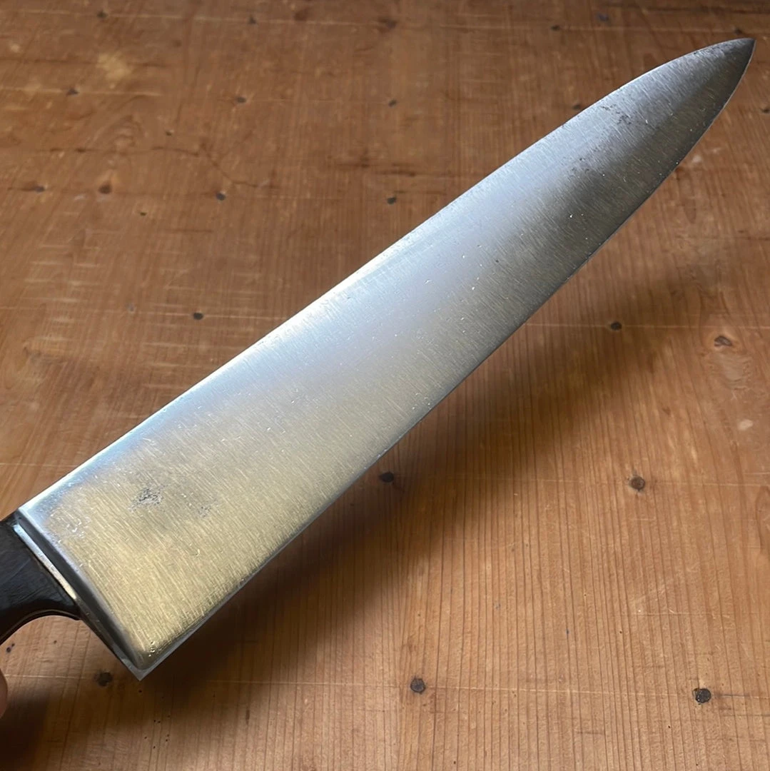 Discount ๐ Bernal Cutlery German 10" Forged Carbon Steel Chef Knife ~1960's ๐ 7 Bernal Cutlery German 10" Forged Carbon Steel Chef Knife ~1960's