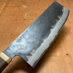 Best deal ๐ฏ Blenheim Forge 165mm Nakiri Stainless Clad Aogami Super Fumed Oak & Brass ๐ฏ 11 Blenheim Forge 165mm Nakiri Stainless Clad Aogami Super Fumed Oak & Brass