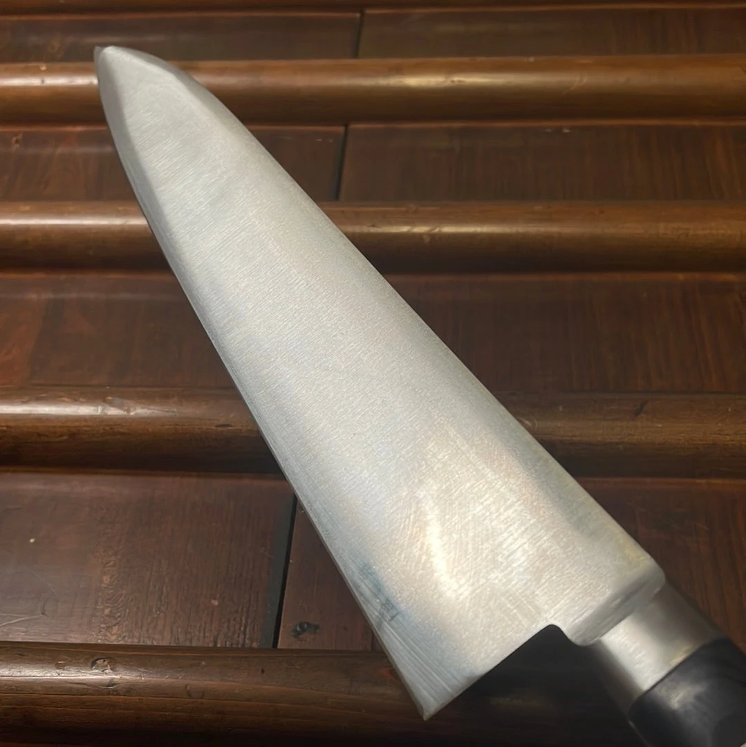 Deals ๐ฅ Hitohira Morihei Hisamoto Hagane 210mm Gyuto SK Pakka Handle ๐ 7 Hitohira Morihei Hisamoto Hagane 210mm Gyuto SK Pakka Handle