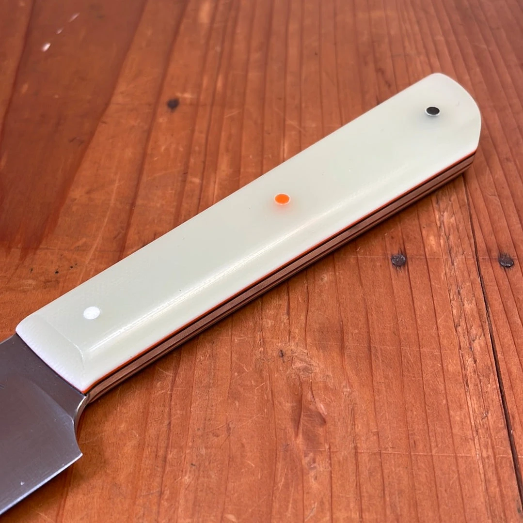 Coupon 🎁 Silverthorn 6" Petty BD1 Stainless Steel Green G10 Handle 🌟 4 Silverthorn 6" Petty BD1 Stainless Steel Green G10 Handle