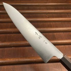 Cheap 👍 Konosuke Sakai 'HD2' 240mm Wa Gyuto Ho Handle Ebony Ferrule W/ Saya 🔥 14 Konosuke Sakai 'HD2' 240mm Wa Gyuto Ho Handle Ebony Ferrule W/ Saya