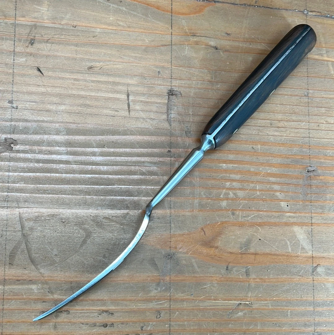 New 🤩 Vintage Used Vintage Gustav Emil Ern Pot Fork Forged Carbon Steel Solingen 1950's/60's 🎉 4 Vintage Used Vintage Gustav Emil Ern Pot Fork Forged Carbon Steel Solingen 1950's/60's