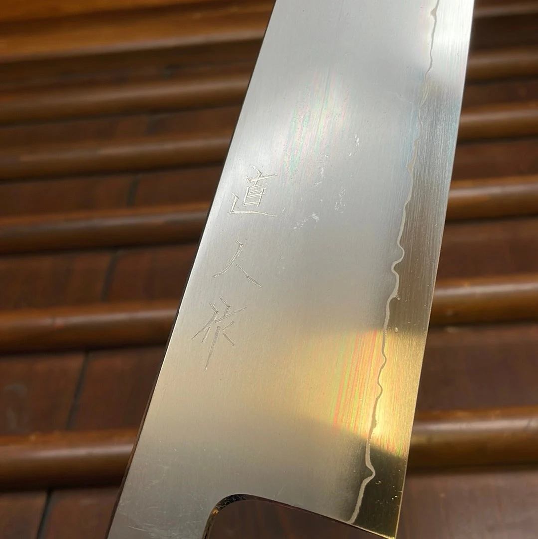 Best Sale ✨ H&K Myojin Riki Sesakusho Myojin Naohito 240mm Gyuto SG2 Stainless Kasumi Teak ✔️ 7 H&K Myojin Riki Sesakusho Myojin Naohito 240mm Gyuto SG2 Stainless Kasumi Teak
