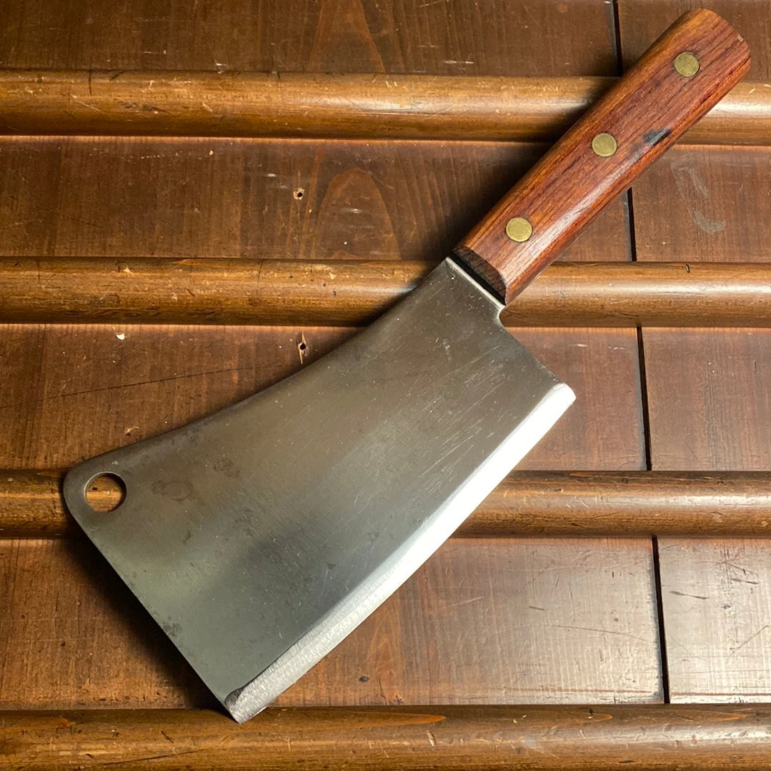 Best reviews of ๐ Bernal Cutlery American 5.5" Cleaver Carbon Steel Rosewood 1930's-60's Cleavers ๐ฅฐ 3 Bernal Cutlery American 5.5" Cleaver Carbon Steel Rosewood 1930's-60's Cleavers