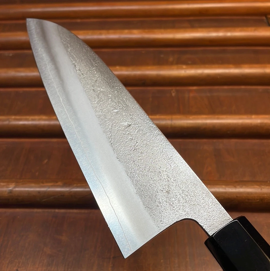Budget โญ H&K Yoshikane 165mm Santoku SKD Nashiji Teak Handle ๐ 7 H&K Yoshikane 165mm Santoku SKD Nashiji Teak Handle