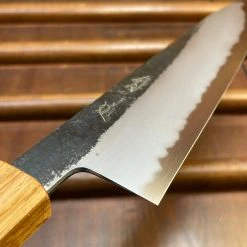 Coupon ๐ Fukui Hado Sumi 210mm Gyuto Shirogami #2 Kurouchi Finish - Burnt Oak โค๏ธ 14 Fukui Hado Sumi 210mm Gyuto Shirogami #2 Kurouchi Finish - Burnt Oak