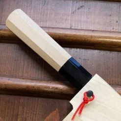 Hitohira Kikuchiyo Manzo 150mm Deba Aogami 2 Ho Wood W/ Saya