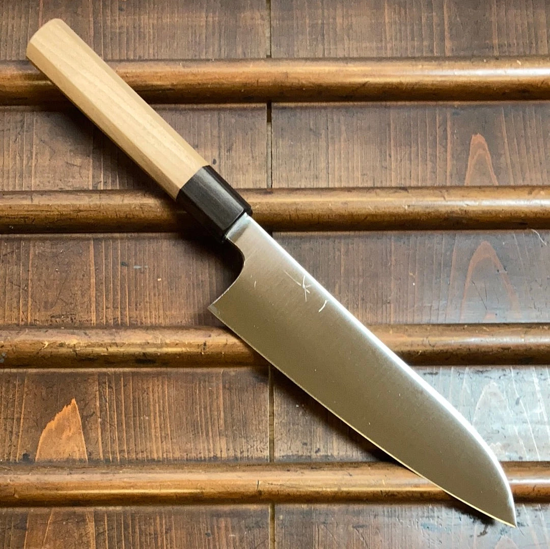 Best Sale ๐ Hitohira SKR 180mm Santoku Stainless Cherry Handle โ 3 Hitohira SKR 180mm Santoku Stainless Cherry Handle